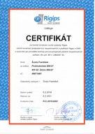 certifikát